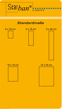 Maße Scarban® Light